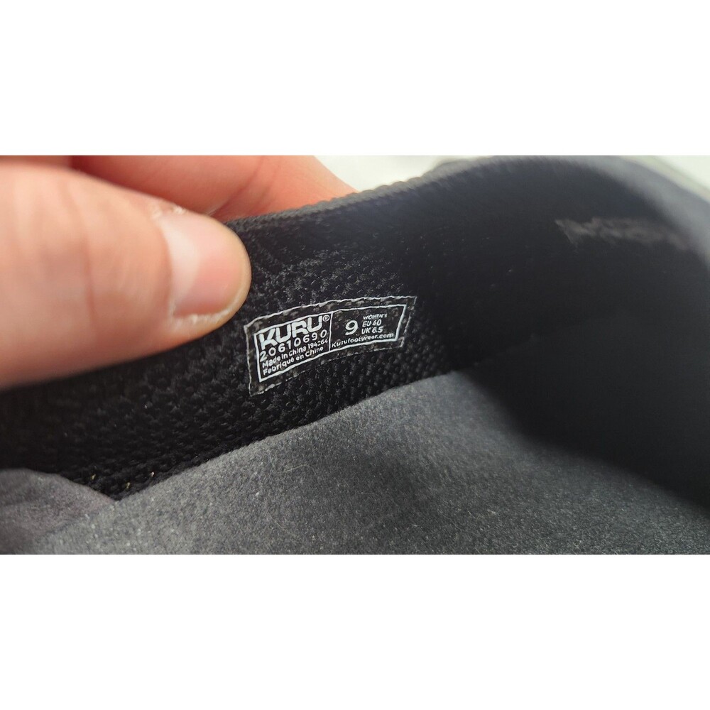 Kuru Stride Women's Size 9 Black Slip On Shoes‎ - Picture 10 of 10